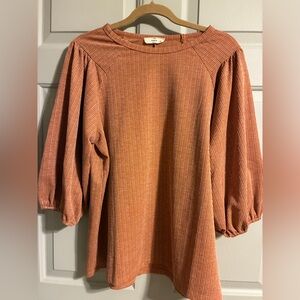 Entro Rusty Orange Blouse